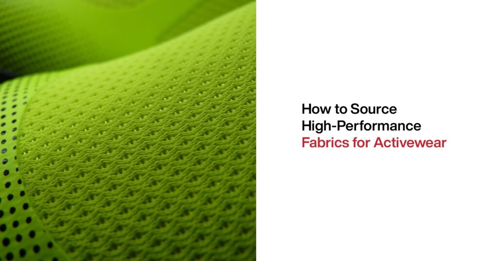 High-Performance Fabrics for Activewear