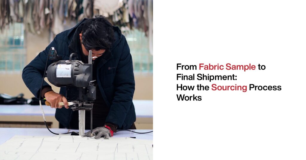 Fabric Sample to Final Shipment Work