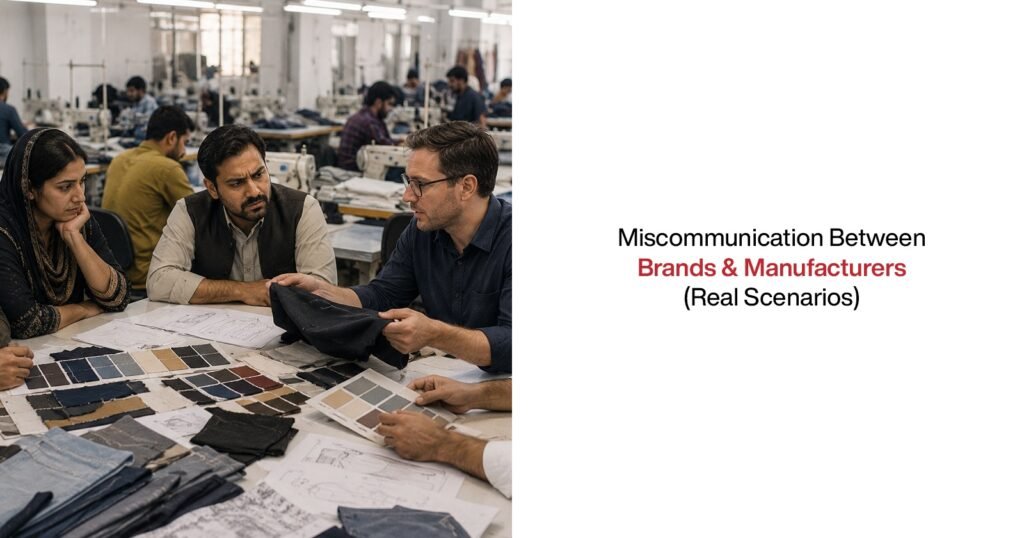 Communication between buyer & Manufacturer