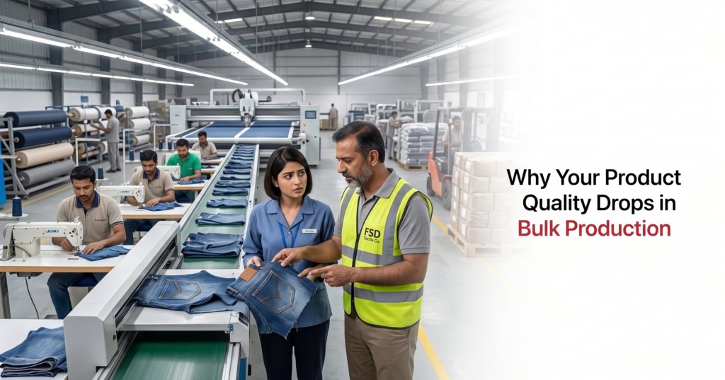 Why Product Quality Drops in Bulk Production