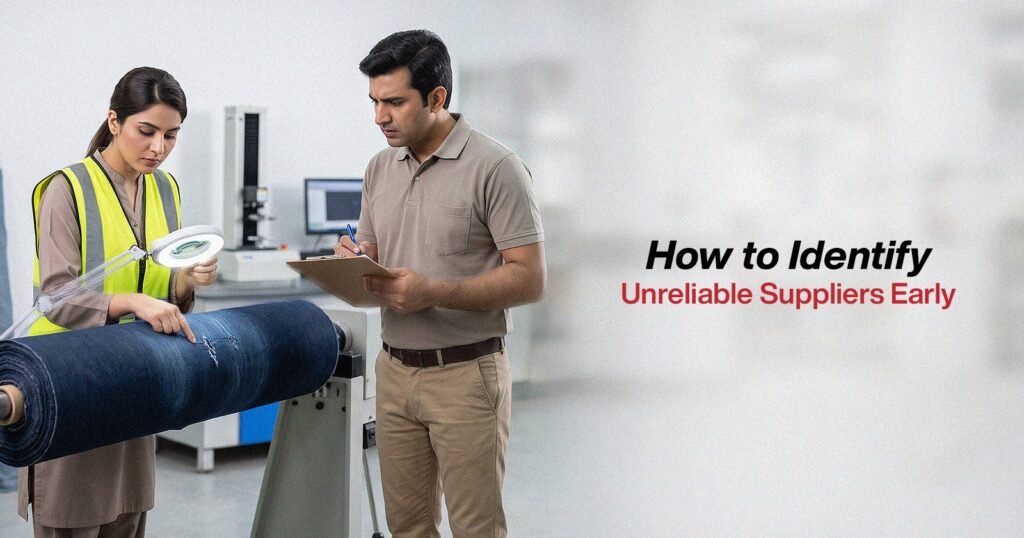 Identify Unreliable Suppliers
